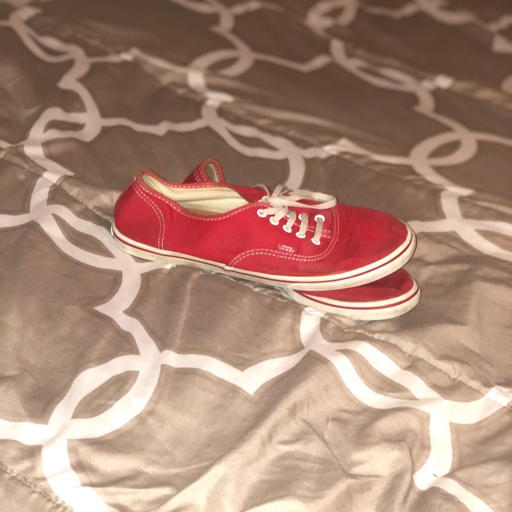 Red Vans